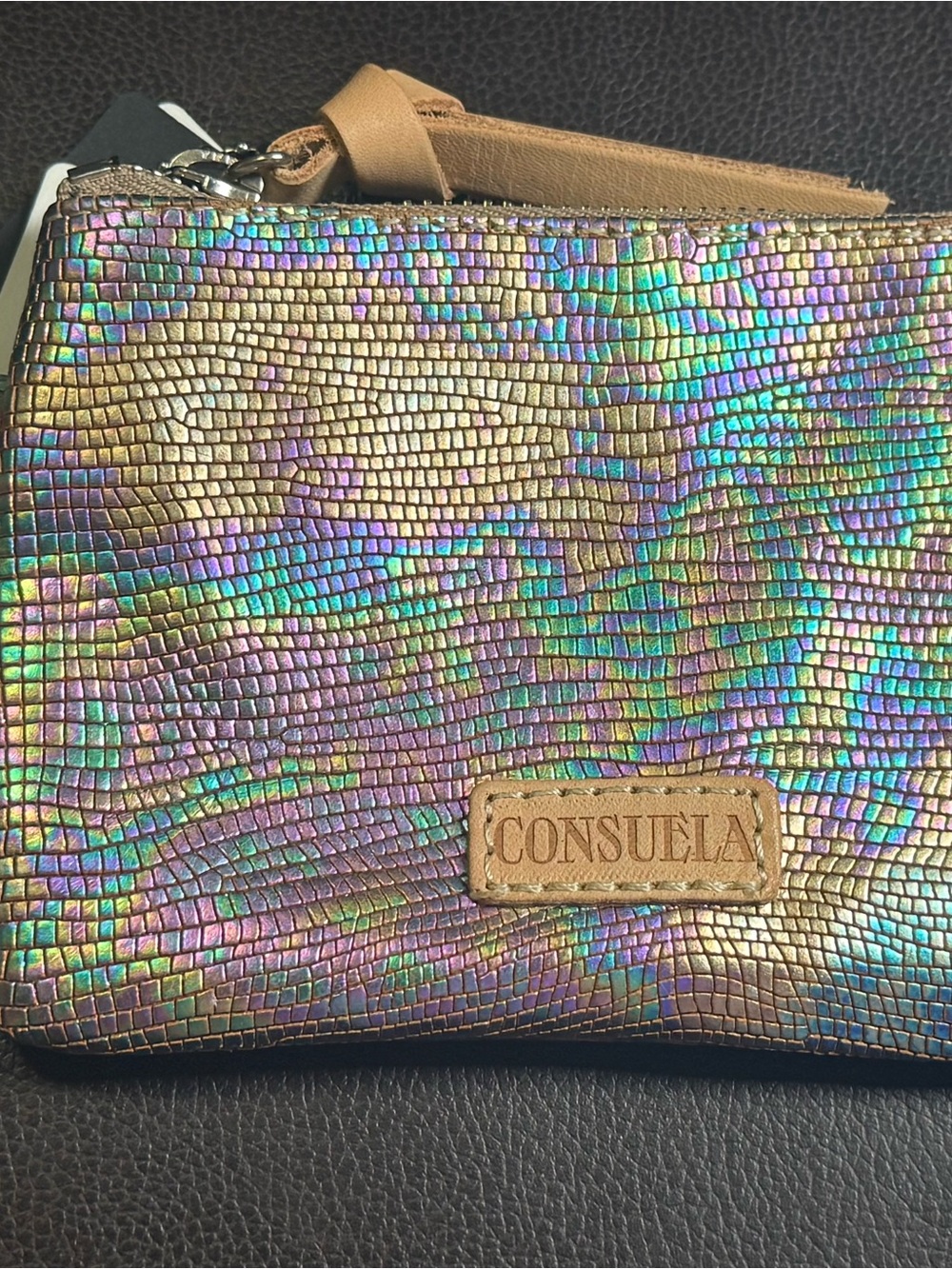 Consuela Gloria Iridescent Zipper Pouch - Picture 5 of 5